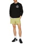 Figure View - Click To Enlarge - MONCLER - Logo Cotton Fleece Sweatshirt