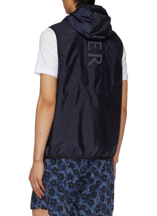 Back View - Click To Enlarge - MONCLER - Moretan Hooded Gilet