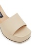 Detail View - Click To Enlarge - SERGIO ROSSI - 90 Platform Leather Sandals