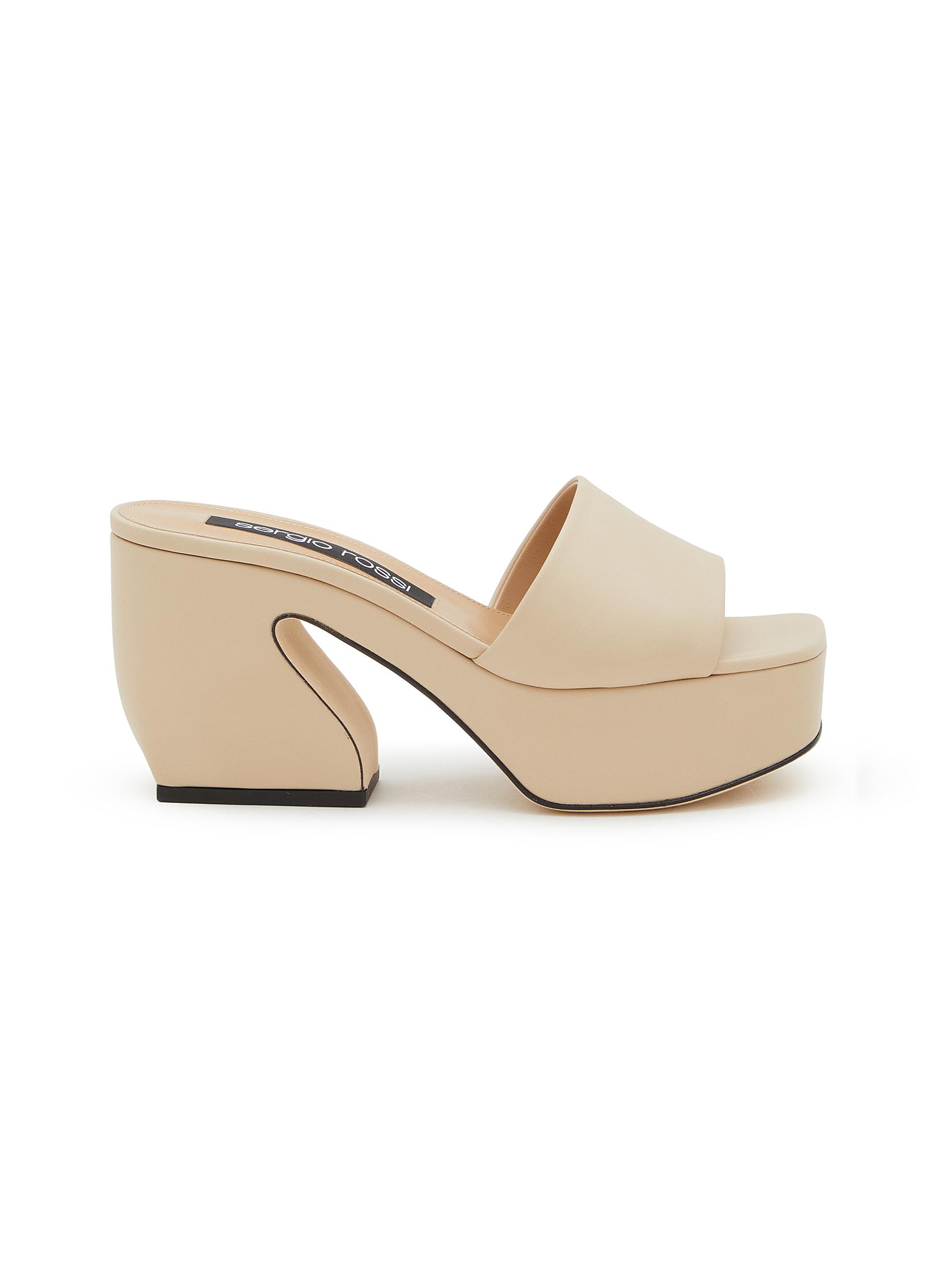 SERGIO ROSSI | 90 Platform Leather Sandals | Women | Lane