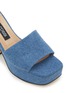 Detail View - Click To Enlarge - SERGIO ROSSI - 90 Denim Platform Sandals