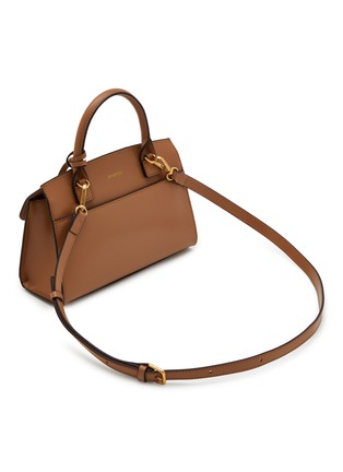 Detail View - Click To Enlarge - JOY GRYSON - Mini Tribeca Satchel Leather Shoulder Bag