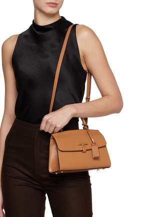 Figure View - Click To Enlarge - JOY GRYSON - Mini Tribeca Satchel Leather Shoulder Bag