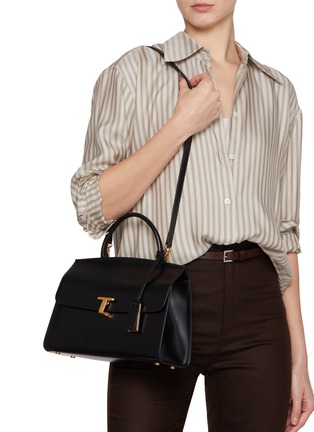 Figure View - Click To Enlarge - JOY GRYSON - Tribeca Satchel Leather Crossbody Bag