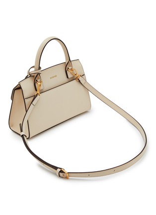  - JOY GRYSON - Mini Tribeca Satchel Leather Crossbody Bag