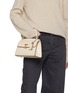 Front View - Click To Enlarge - JOY GRYSON - Mini Tribeca Satchel Leather Crossbody Bag