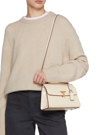 Figure View - Click To Enlarge - JOY GRYSON - Mini Tribeca Satchel Leather Crossbody Bag