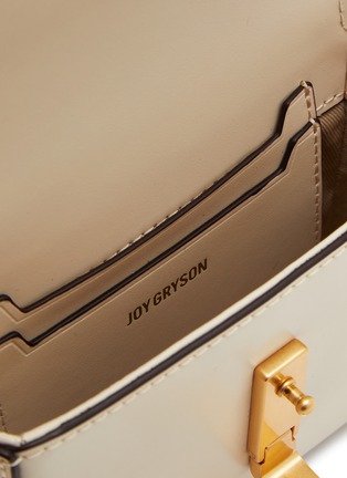 Detail View - Click To Enlarge - JOY GRYSON - Micro Tribeca Leather Crossbody Bag