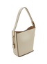 Detail View - Click To Enlarge - JOY GRYSON - Crescent Leather Bucket Bag