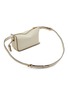 Detail View - Click To Enlarge - JOY GRYSON - Crescent Leather Shoulder Bag