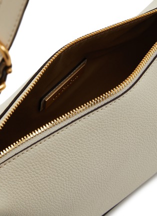 Detail View - Click To Enlarge - JOY GRYSON - Crescent Leather Shoulder Bag