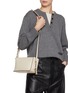 Figure View - Click To Enlarge - JOY GRYSON - Crescent Leather Shoulder Bag