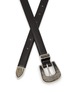 Detail View - Click To Enlarge - DÉHANCHE - Travertine Leather Belt