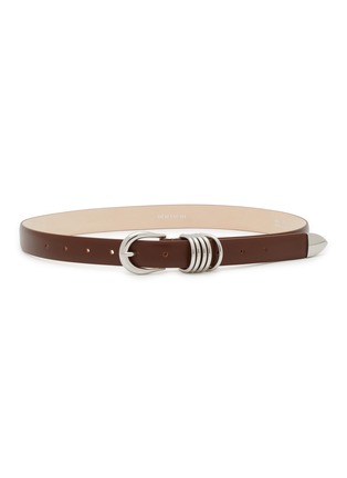 Main View - Click To Enlarge - DÉHANCHE - Hollyhock Polished Leather Belt