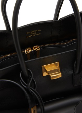 Detail View - Click To Enlarge - BALENCIAGA - Mini Bel Air Leather Shoulder Bag