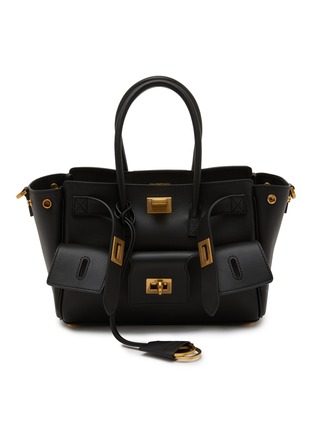 Main View - Click To Enlarge - BALENCIAGA - Mini Bel Air Leather Shoulder Bag