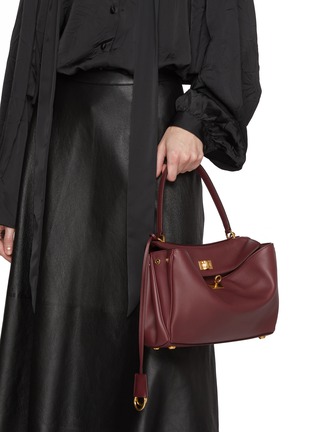 Figure View - Click To Enlarge - BALENCIAGA - Small Rodeo Top Handle Satchel