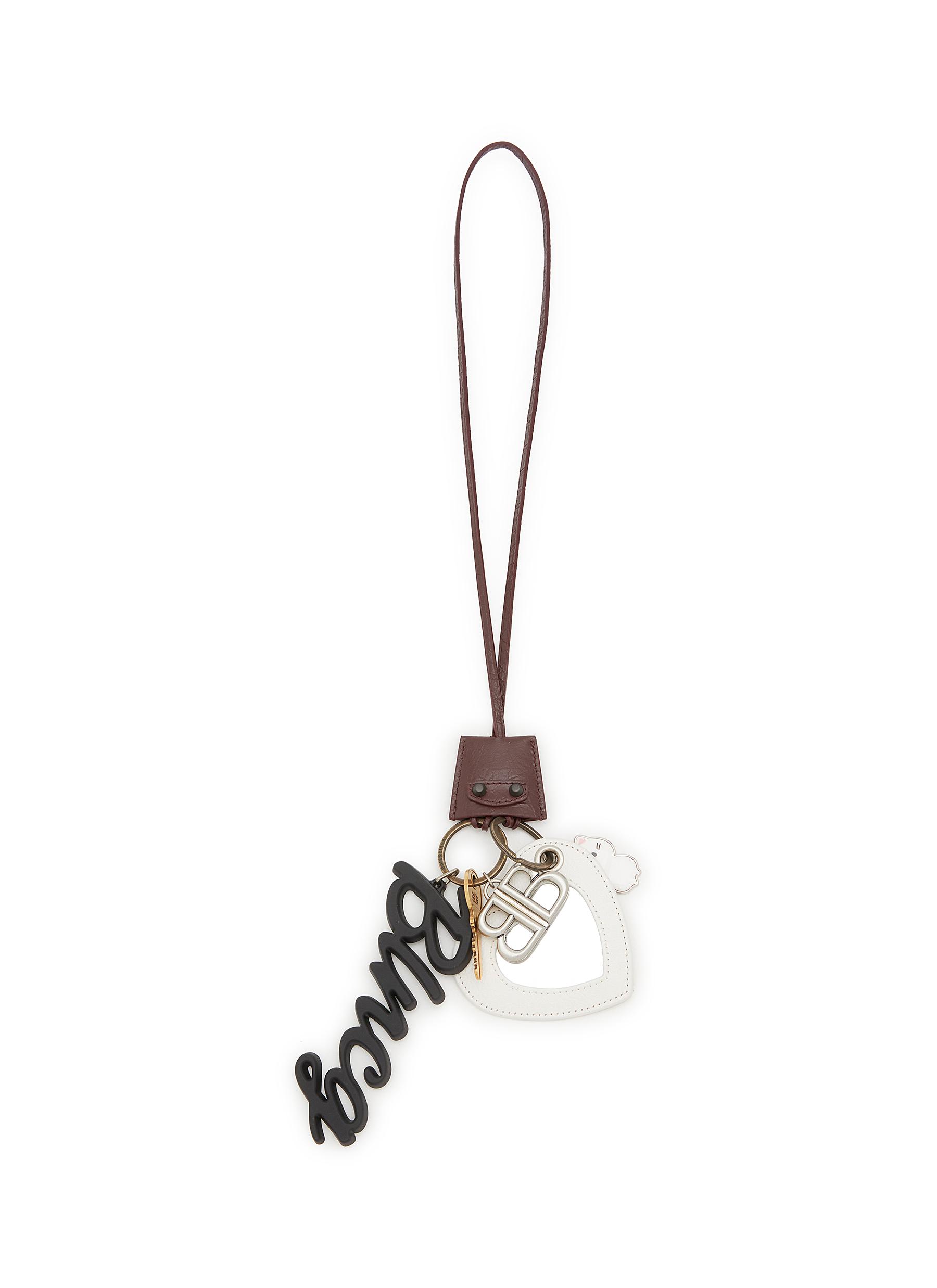 BALENCIAGA | Le City Heart Bag Charm | Women | Lane Crawford