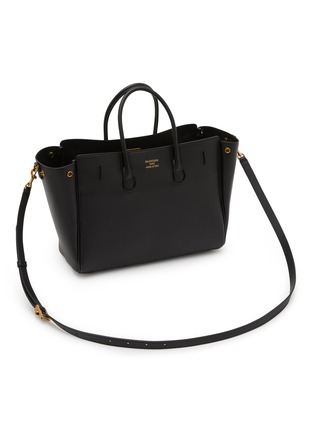 Detail View - Click To Enlarge - BALENCIAGA - Small Bel Air Leather Tote Bag