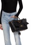 Figure View - Click To Enlarge - BALENCIAGA - Small Bel Air Leather Tote Bag