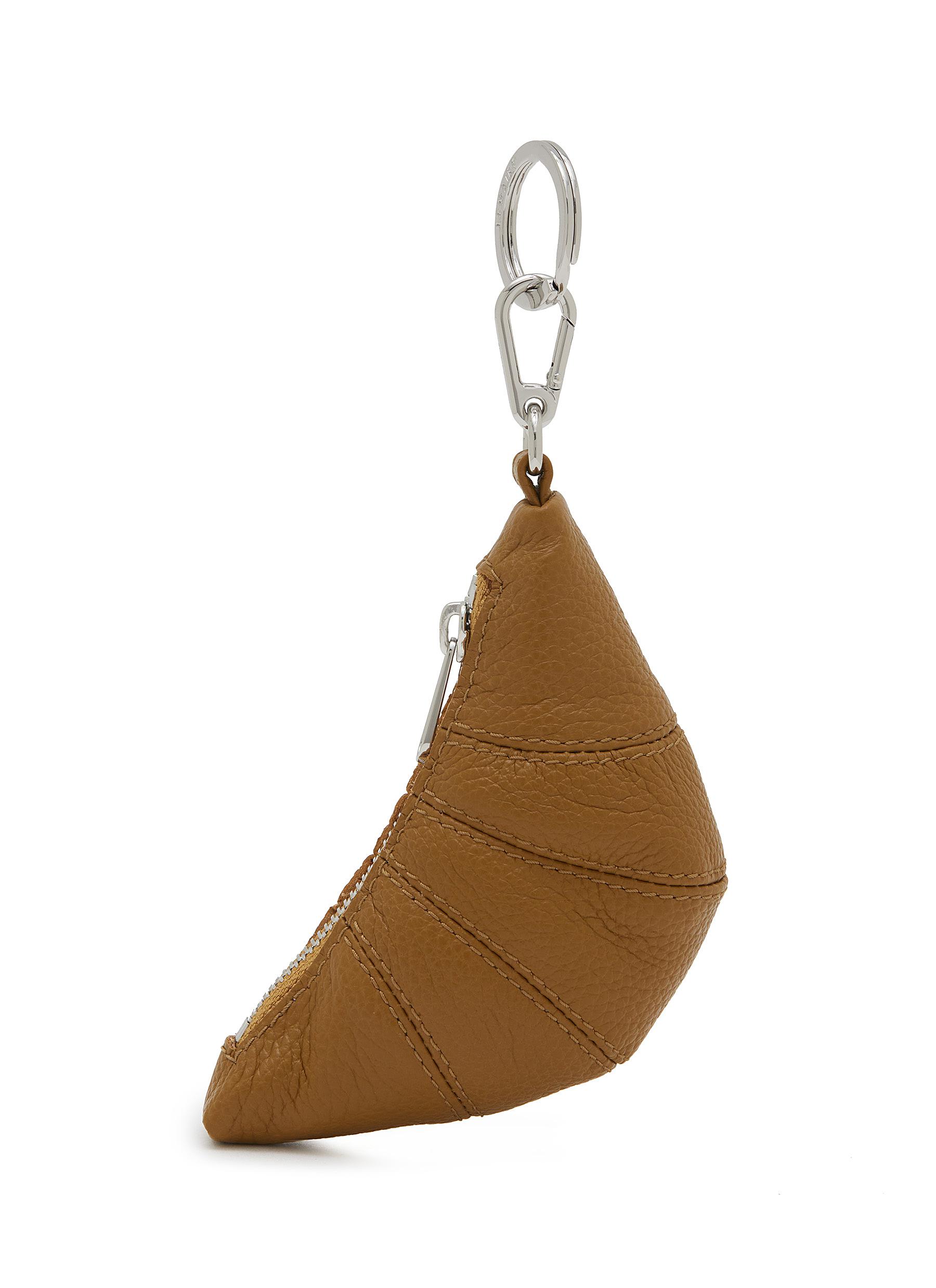 LEMAIRE | Mini Croissant Leather Keyring | Women | Lane Crawford