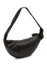 Detail View - Click To Enlarge - LEMAIRE - Large Croissant Coated Cotton Crossbody Bag