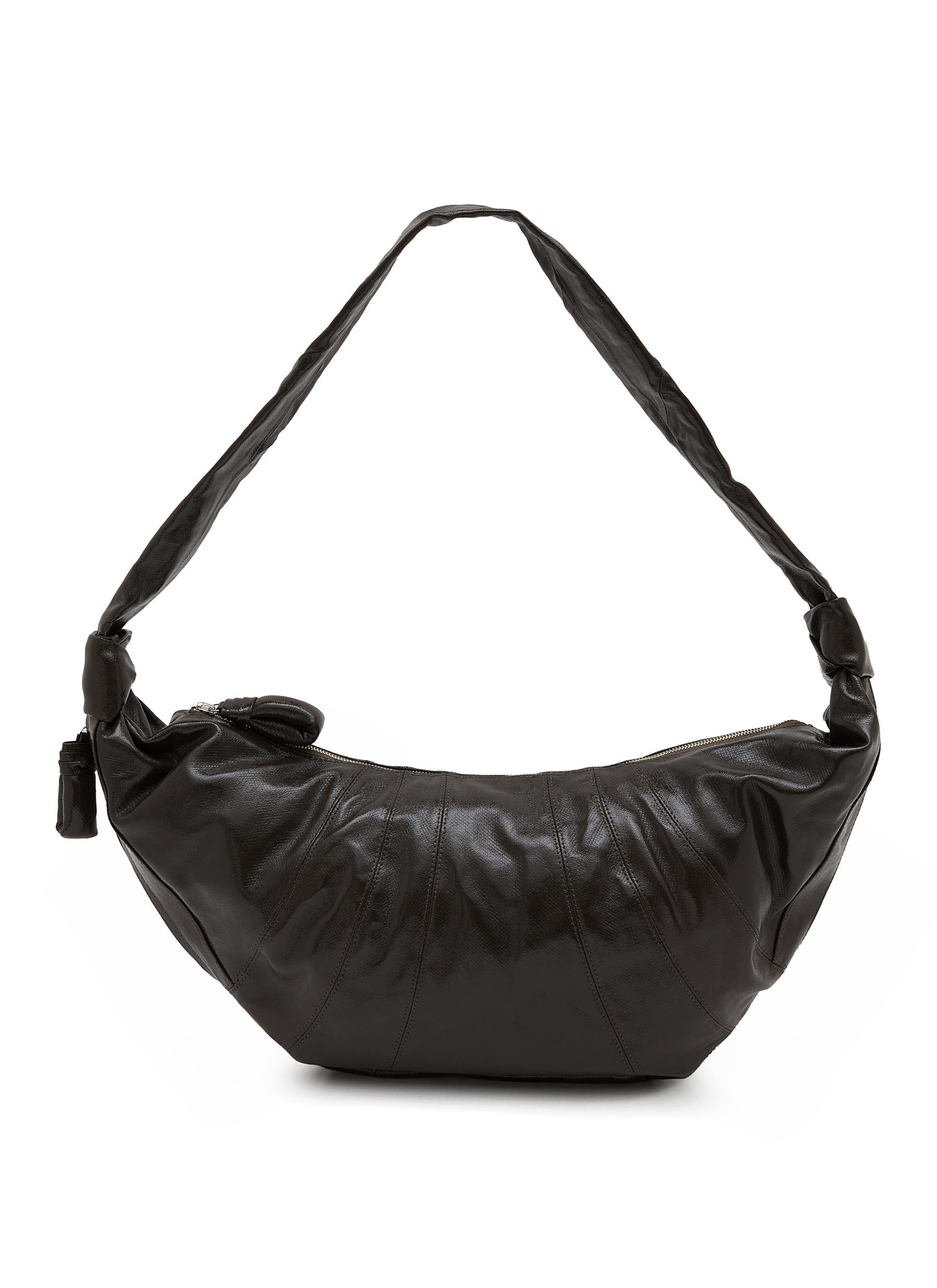 LEMAIRE | Large Croissant Coated Cotton Crossbody Bag | Women