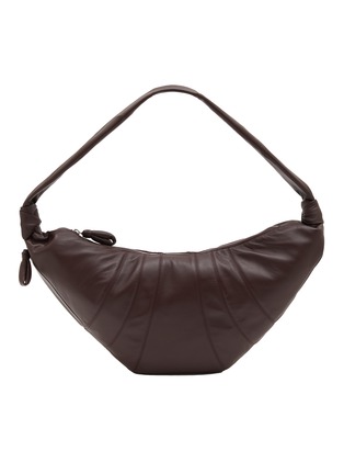 Main View - Click To Enlarge - LEMAIRE - Large Soft Croissant Leather Bag