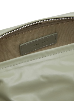 Detail View - Click To Enlarge - LEMAIRE - Small Soft Croissant Paper Leather Bag