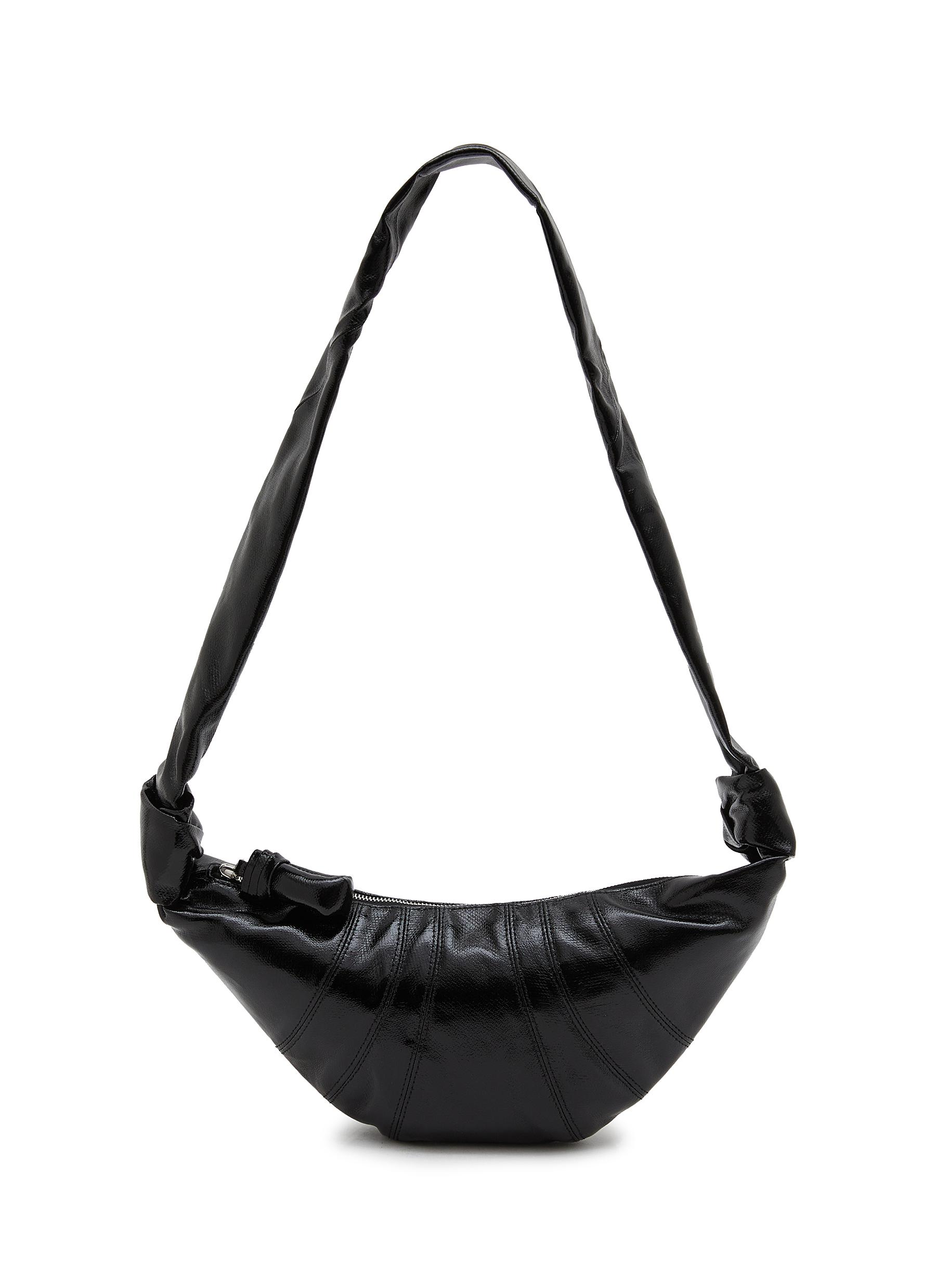 LEMAIRE | Small Croissant Coated Cotton Crossbody Bag LEMAIRE | Small Croissant Coated Cotton Crossbody Bag