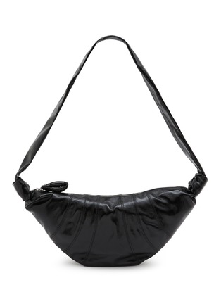 Main View - Click To Enlarge - LEMAIRE - Medium Croissant Coated Cotton Crossbody Bag