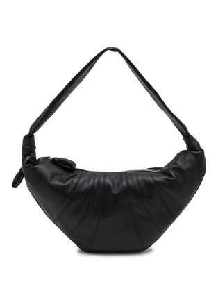 Main View - Click To Enlarge - LEMAIRE - Large Croissant Leather Crossbody Bag