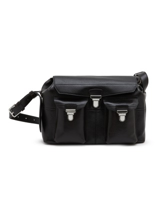 Main View - Click To Enlarge - LEMAIRE - Medium Gear Leather Crossbody Bag