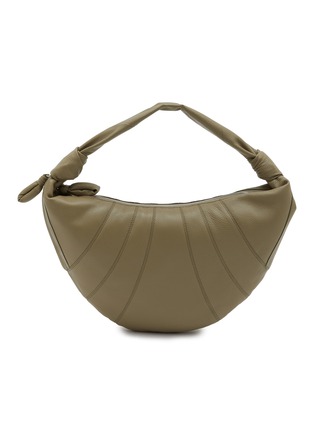 Main View - Click To Enlarge - LEMAIRE - Fortune Croissant Leather Crossbody Bag