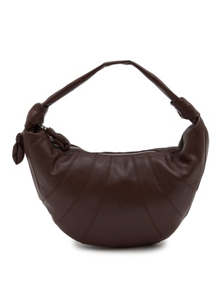 Main View - Click To Enlarge - LEMAIRE - Fortune Croissant Leather Crossbody Bag