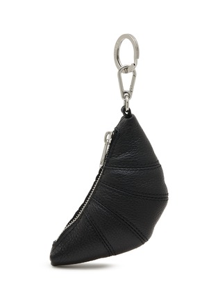 Main View - Click To Enlarge - LEMAIRE - Mini Croissant Leather Keyring