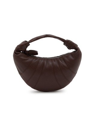 Main View - Click To Enlarge - LEMAIRE - Mini Fortune Croissant Leather Shoulder Bag