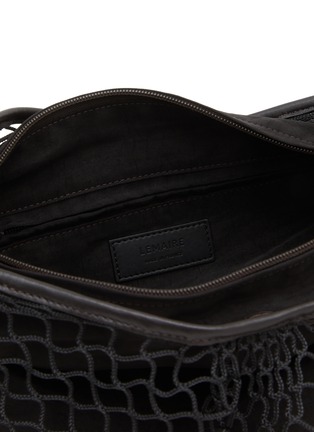 Detail View - Click To Enlarge - LEMAIRE - x Filt Fortune Croissant Net Bag