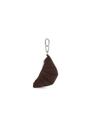 Main View - Click To Enlarge - LEMAIRE - Mini Croissant Leather Keyring