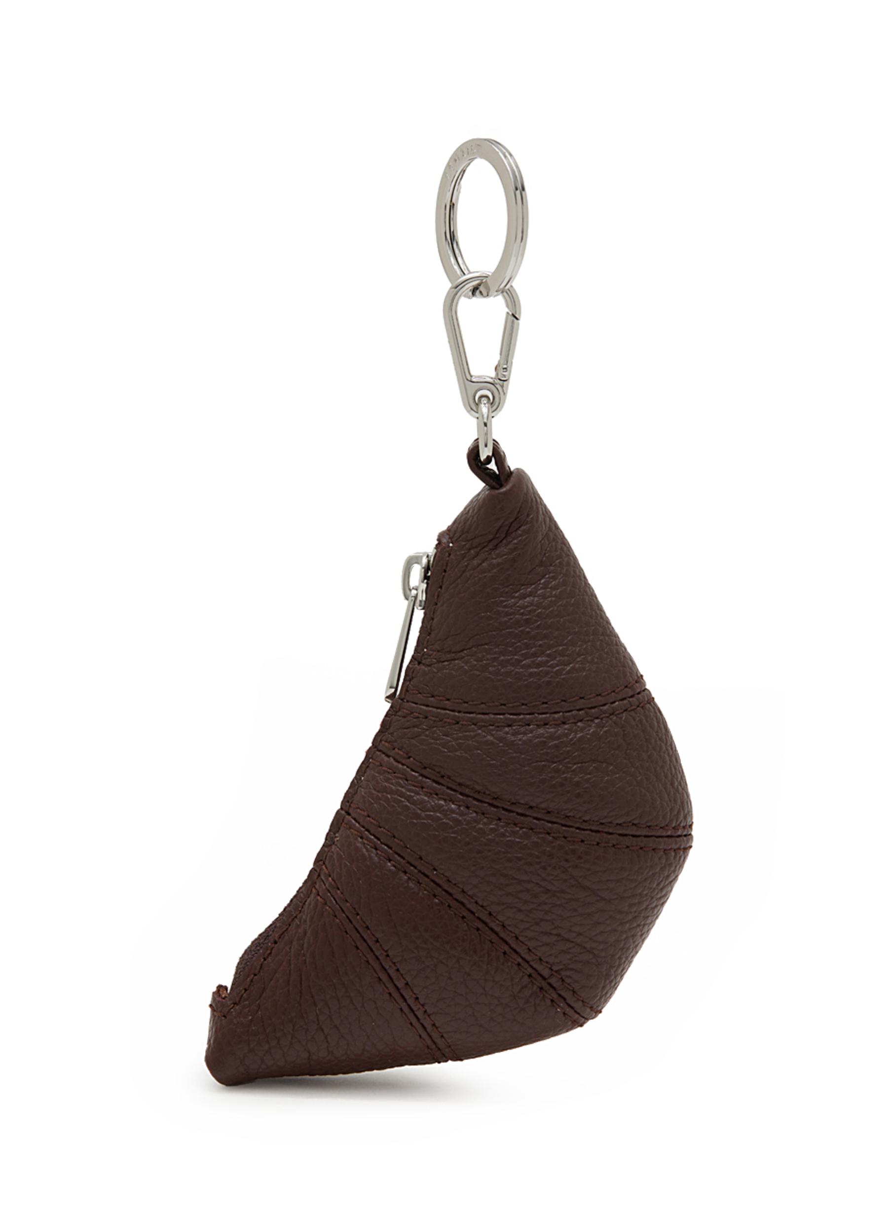 LEMAIRE　 MINI CROISSANT KEYRING Black Mini Croissant Keyring | LEMAIRE