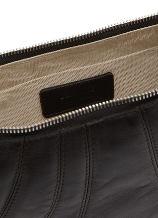 Detail View - Click To Enlarge - LEMAIRE - Small Croissant Leather Crossbody Bag