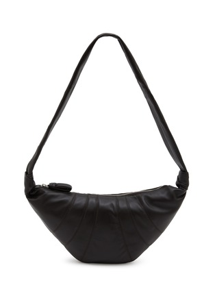 Main View - Click To Enlarge - LEMAIRE - Medium Croissant Leather Crossbody Bag