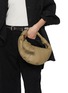 Figure View - Click To Enlarge - LEMAIRE - Mini Croissant Leather Keyring