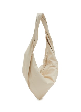 Detail View - Click To Enlarge - LEMAIRE - Small Scarf Leather Shoulder Bag