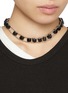 Figure View - Click To Enlarge - LEMAIRE - Abacus Onyx Brass Necklace
