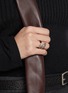 Figure View - Click To Enlarge - LEMAIRE - Girasol Silver Plated Brass Ring