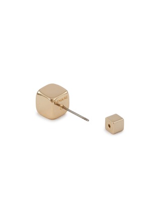 Detail View - Click To Enlarge - LEMAIRE - Abacus Brass Earrings