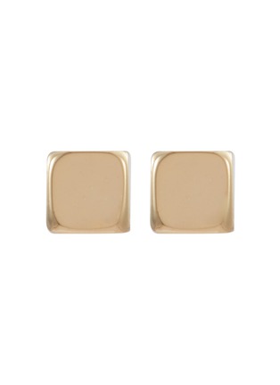 Main View - Click To Enlarge - LEMAIRE - Abacus Brass Earrings