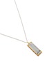Detail View - Click To Enlarge - LEMAIRE - Harmonica Silver Necklace
