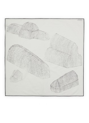 LEMAIRE | Green Houses 60 Cotton Square Scarf